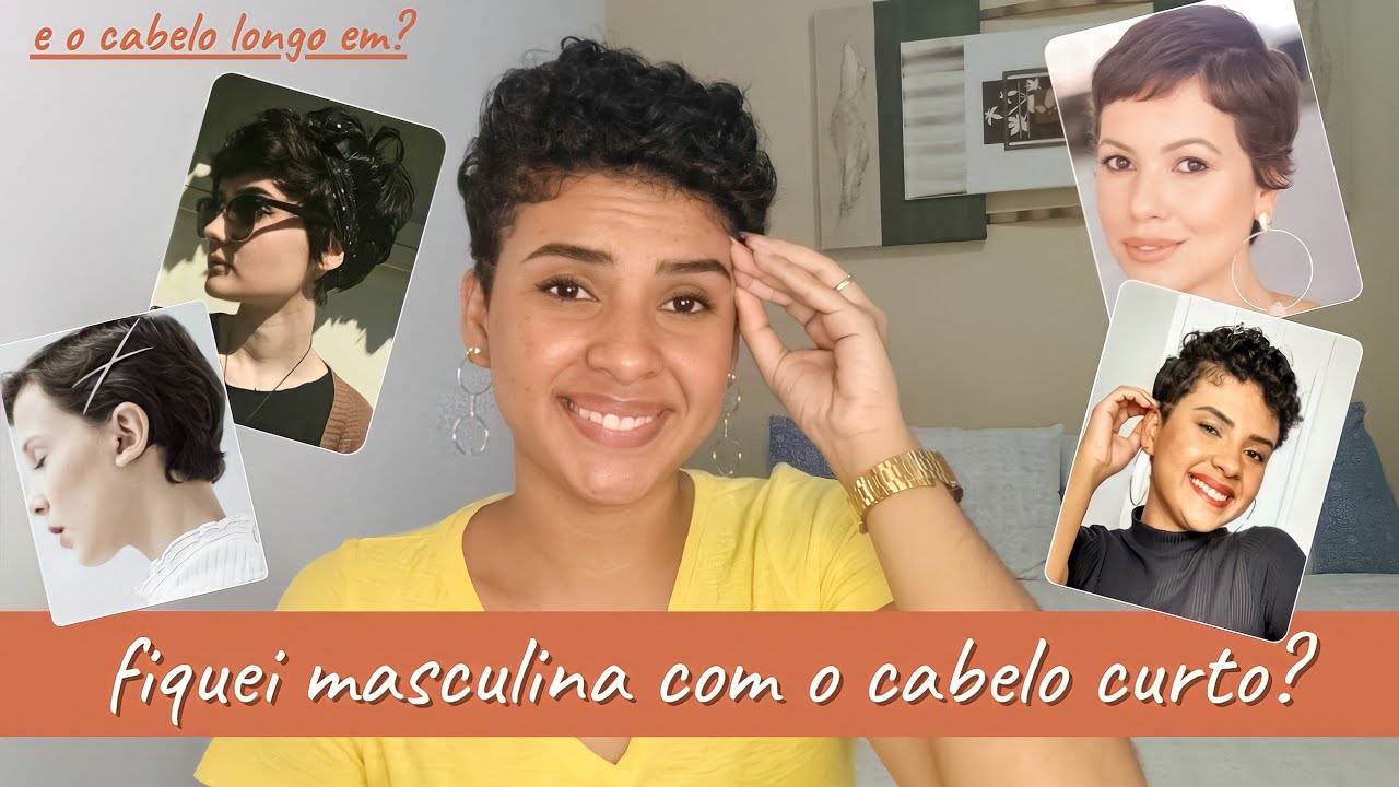 como se sentir linda e segura com seu cabelo pixie/ou curto? | ASSISTA AGORA