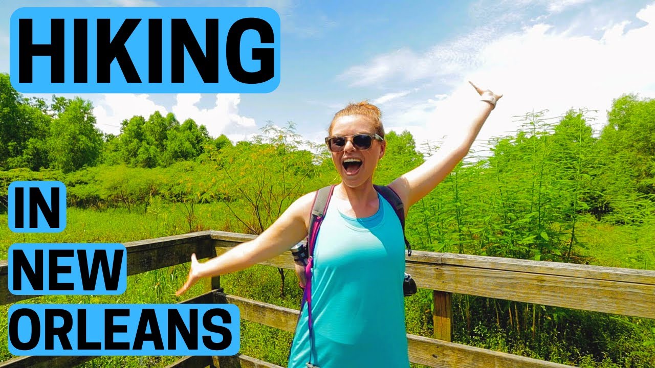 Hiking the Bayou Sauvage Boardwalk Trail in NEW ORLEANS!!