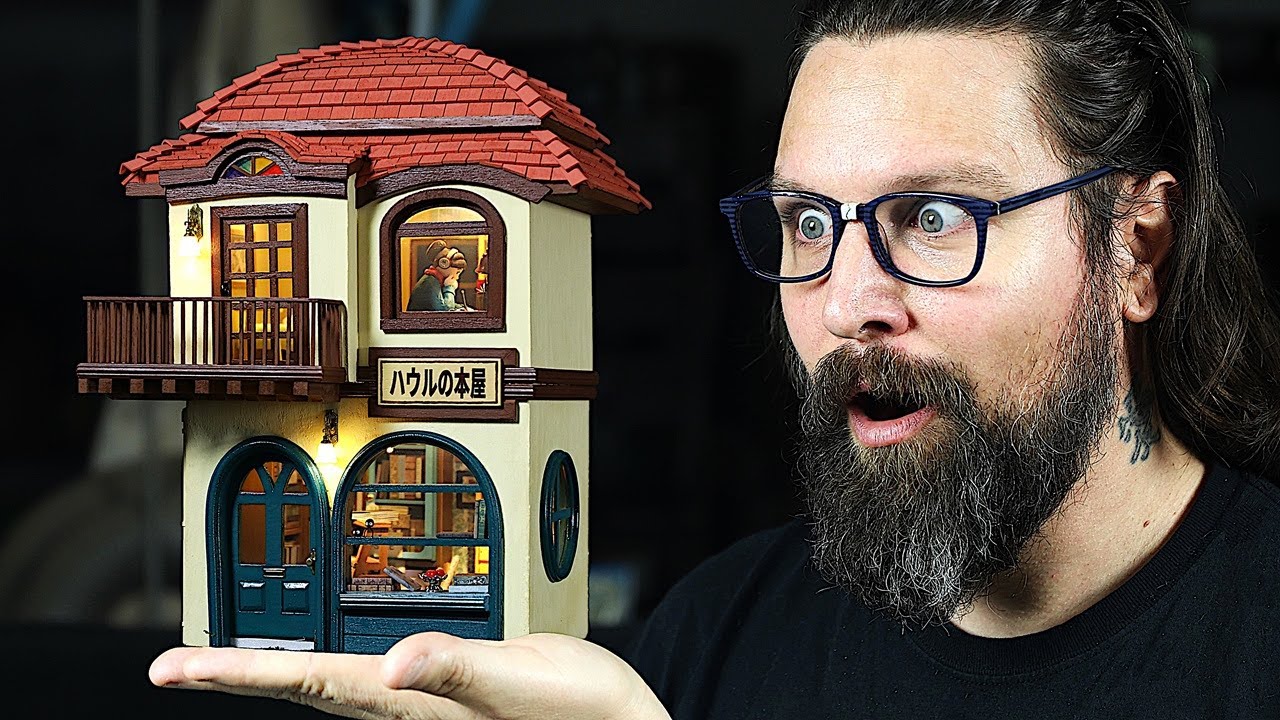 I Made a Perfect Miniature Working Ghibli House