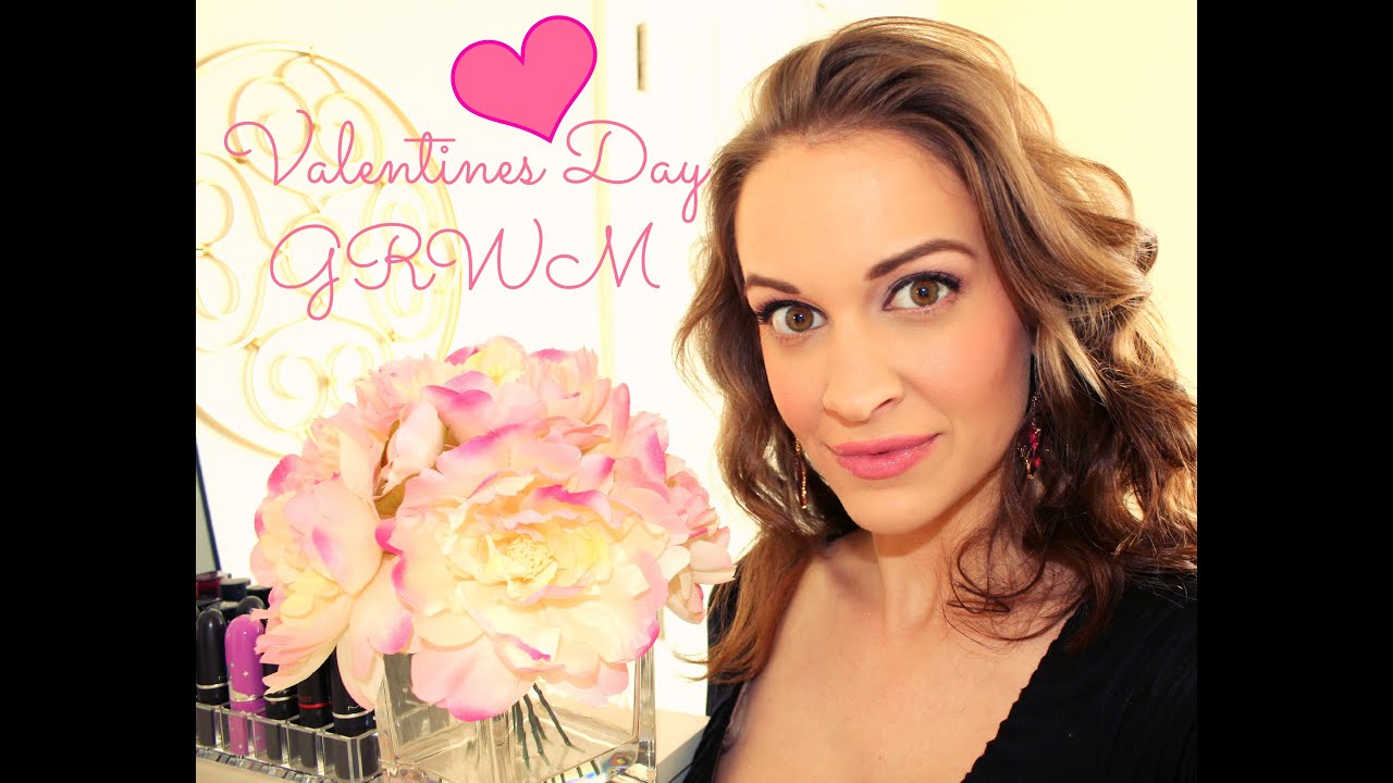 Valentines Day Makeup & Hair ❤ Get Ready with Me!
