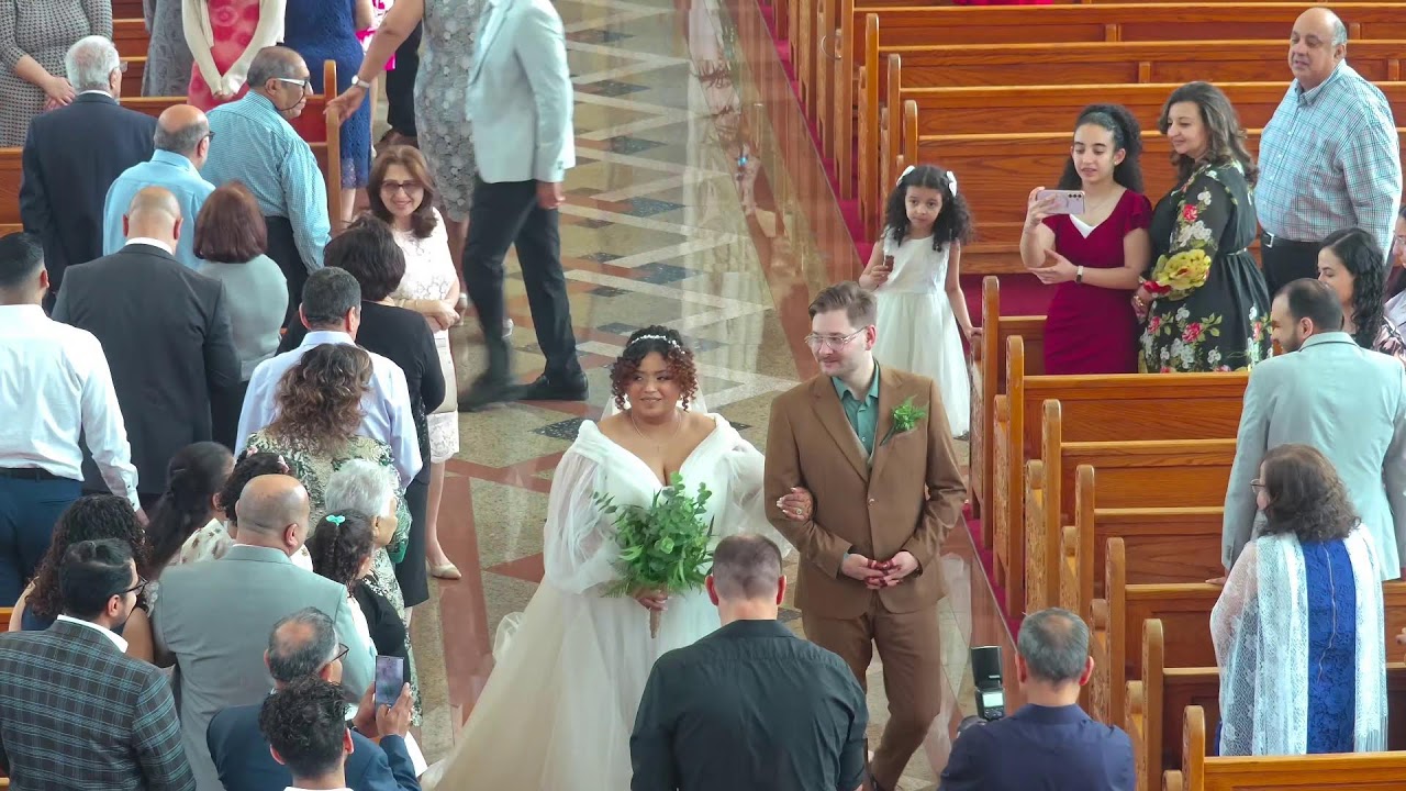 Divine Liturgy & Wedding of Marina Tawdrous and Zakery Price Throne