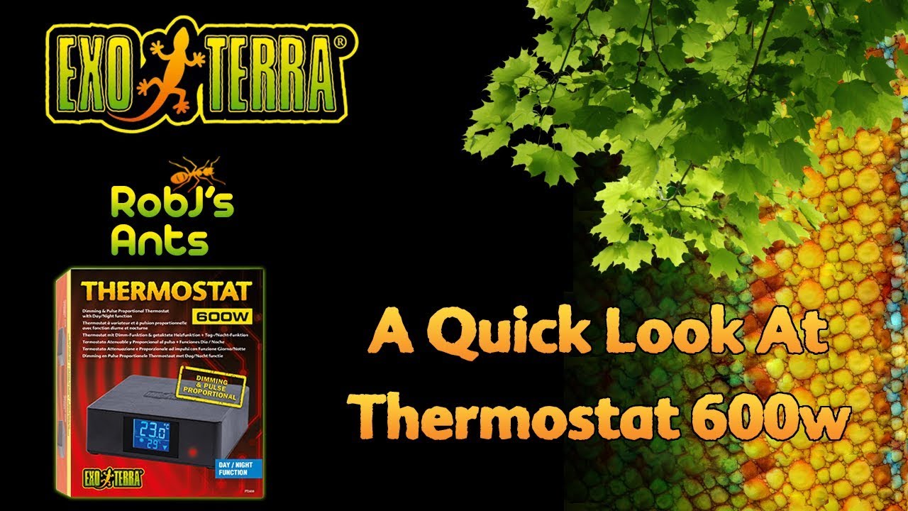 Exo Terra | 600W Dimming & Pulse Proportional Thermostat