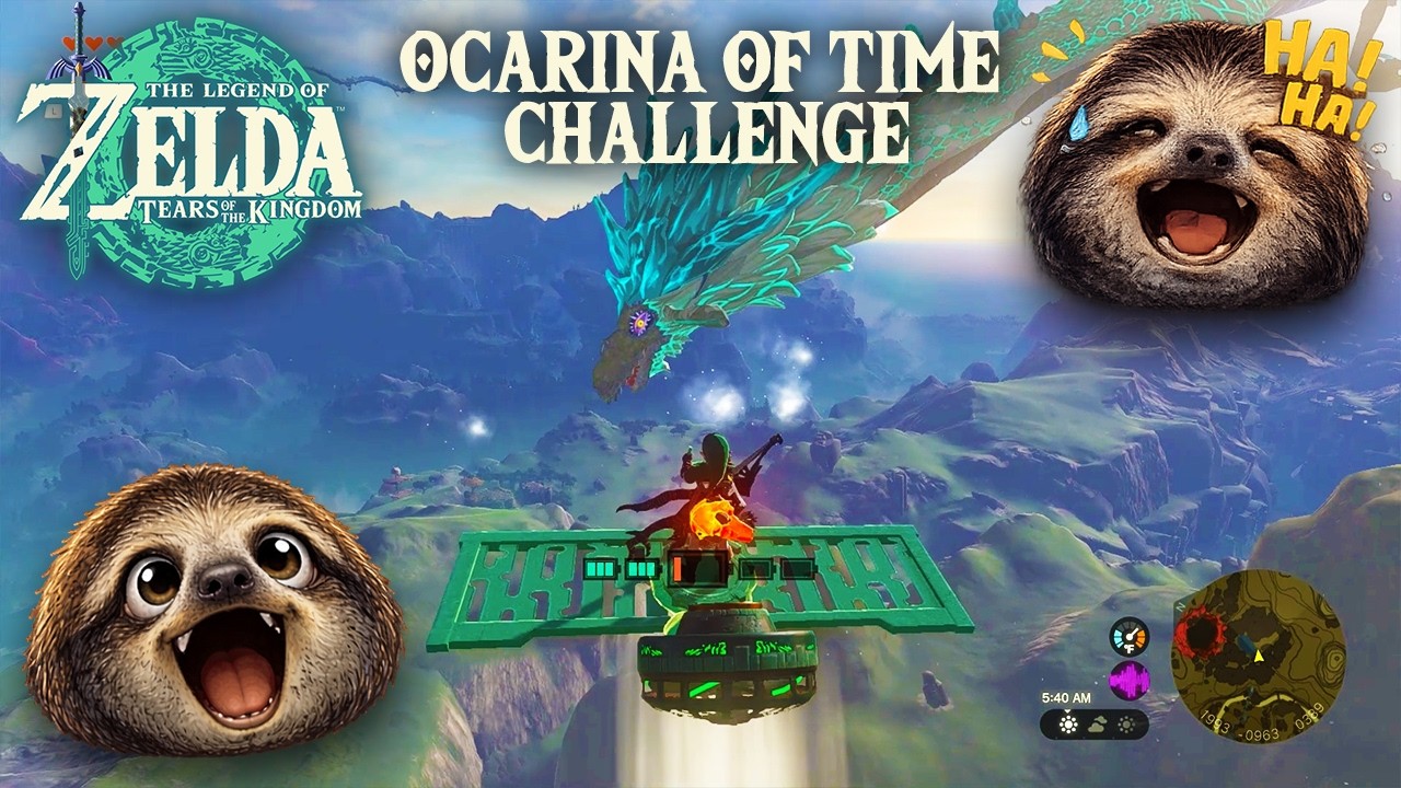 Naydra Doesn’t Like Visitors - Zelda Tears of the Kingdom: Ocarina of Time Challenge