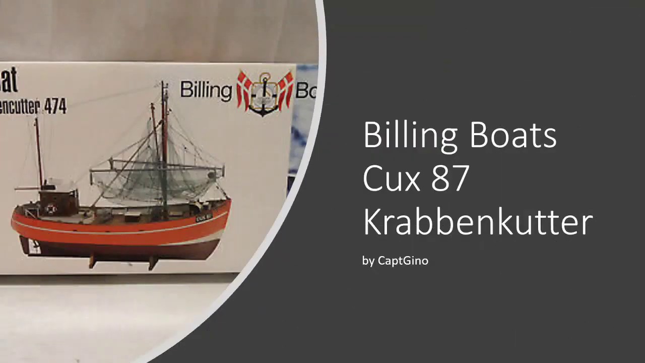 CUX 87 Krabbenkutter Model Ship - A Build in Pictures