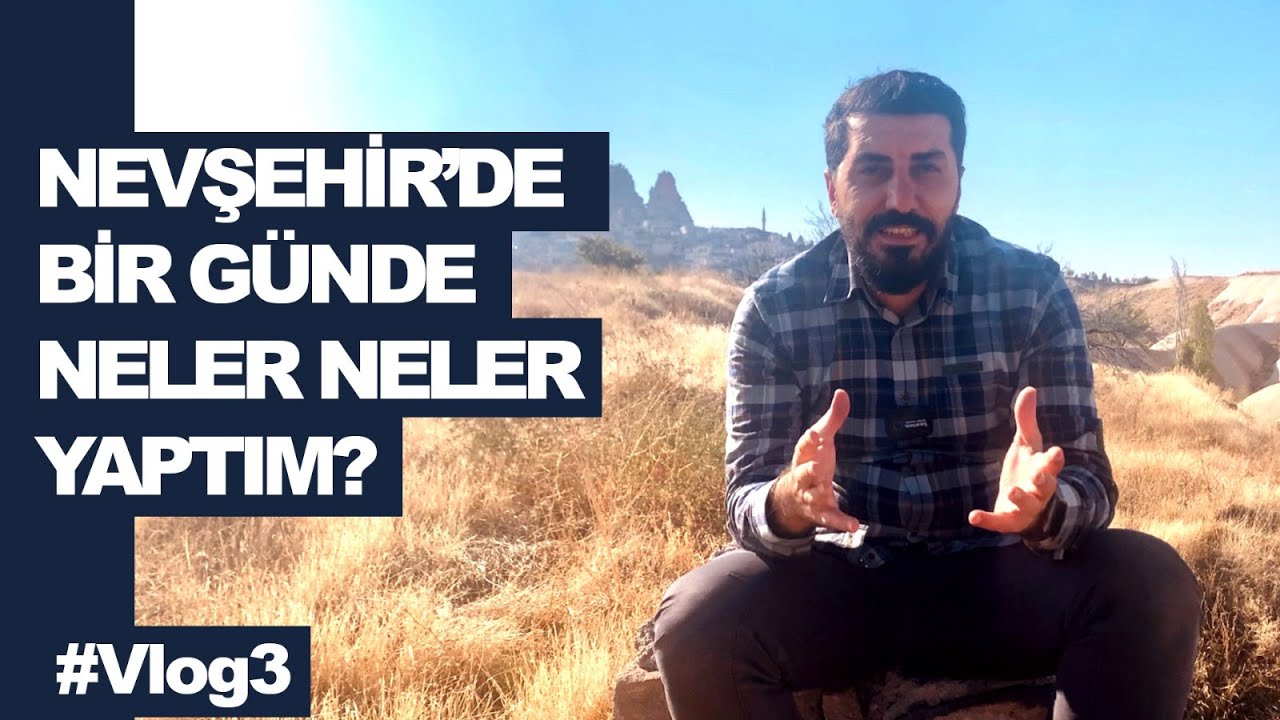Kapadokya, Ürgüp, Göreme: Balonla uçtum, ATV safari yaptım ve yeraltı şehrine girdim #VLOG3