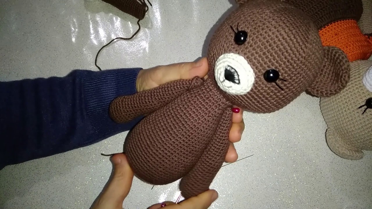 Amigurumi Elbiseli Ayıcık Birleştirme | Gülnur ÖZEL