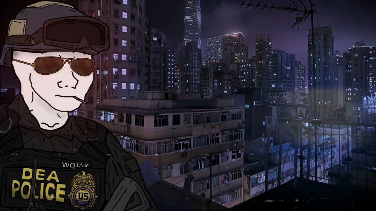 Rebel Yell but you're a DEA police raiding a dealer's apartment
