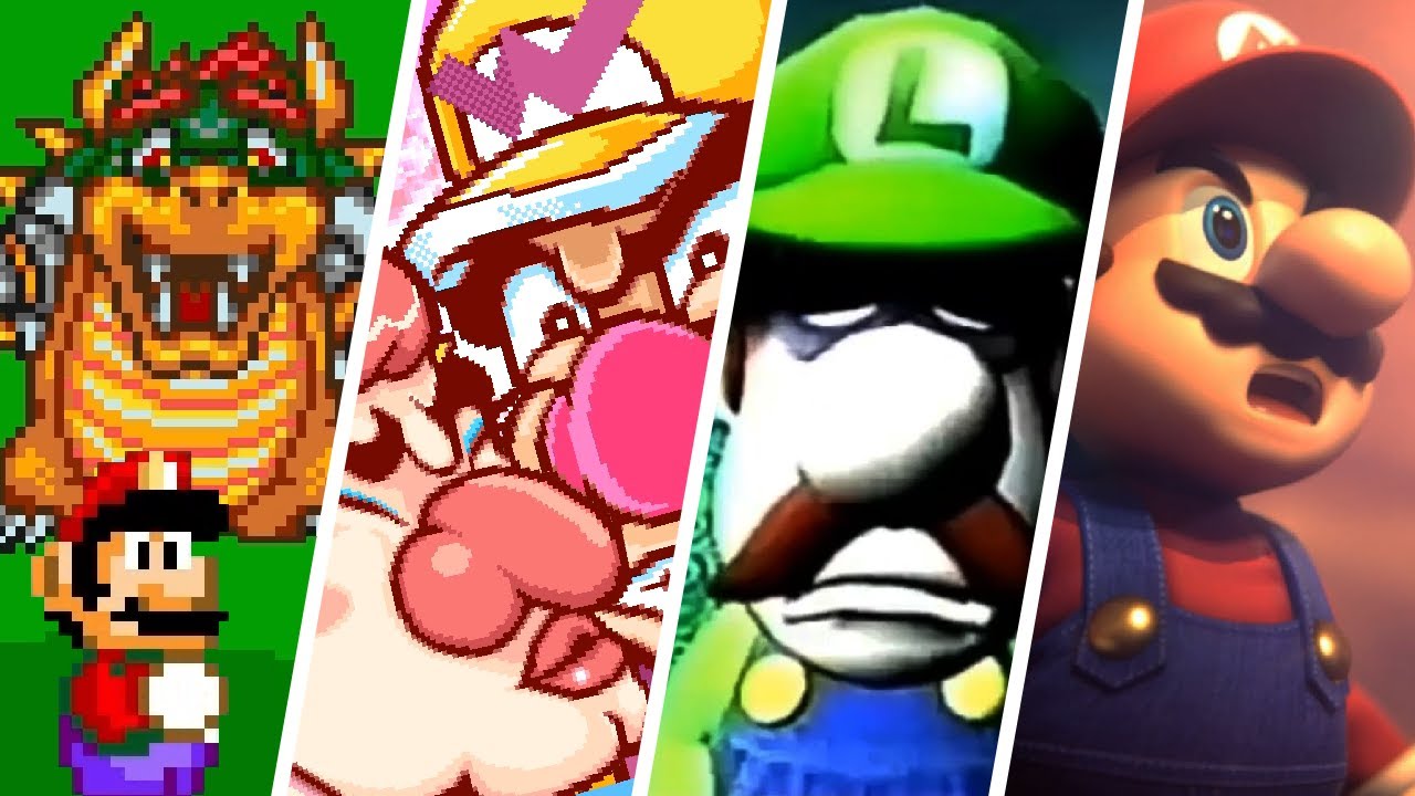 Evolution of Bad Endings in Super Mario Games (1992-2021)