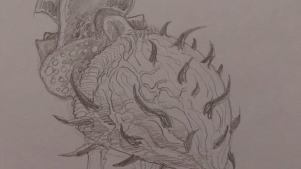 How To Draw A Demon Heart