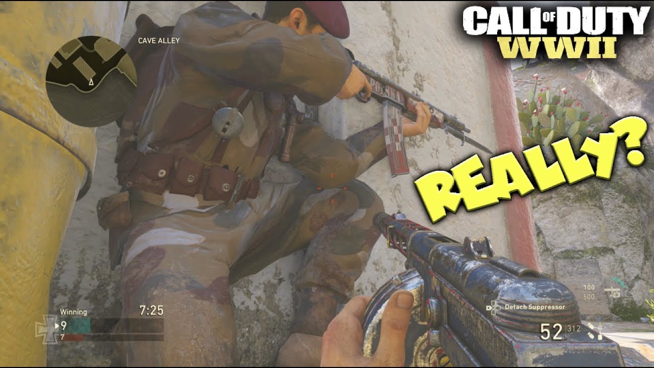 the *WORST TYPE* of Call of Duty: WW2 Players… (I TROLLED HIM!)