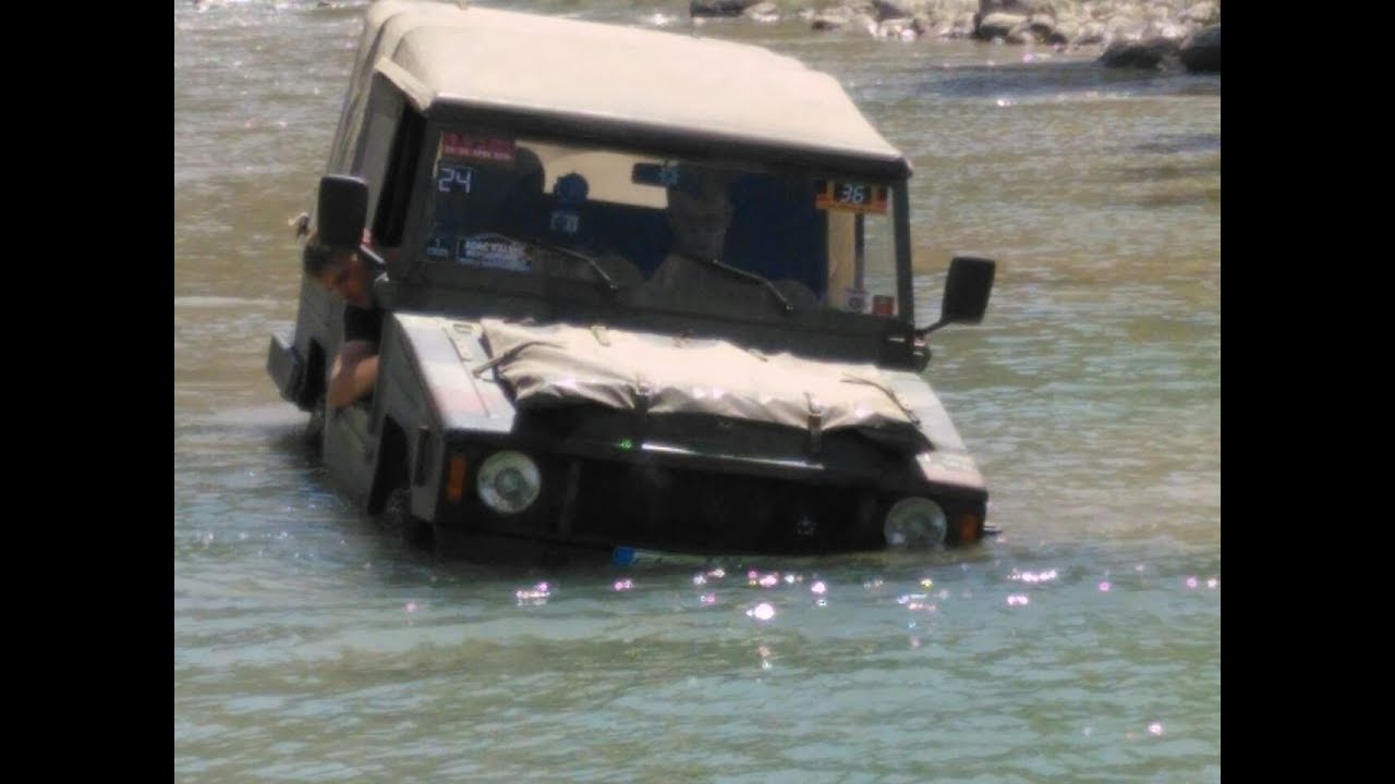 OffRoad in den Pyrenäen. Flusspiste am Rio Isabena