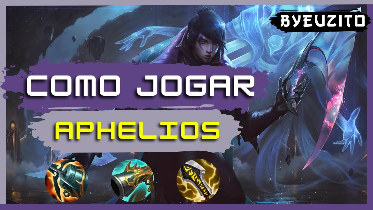 [APHELIOS ADC] COMO JOGAR DE APHELIOS [ATUALIZADO] | GAMEPLAY EXPLICATIVA | League of Legends