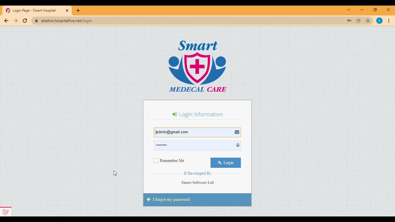 Tutorial 1 -  Hospital Management System | Hospital ERP - Smart Software Ltd.