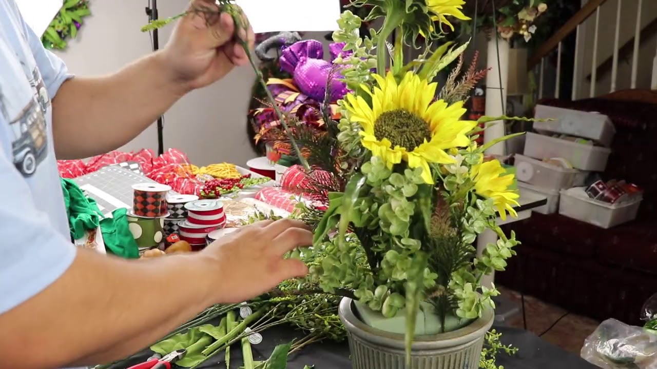 Sunflower Centerpiece!