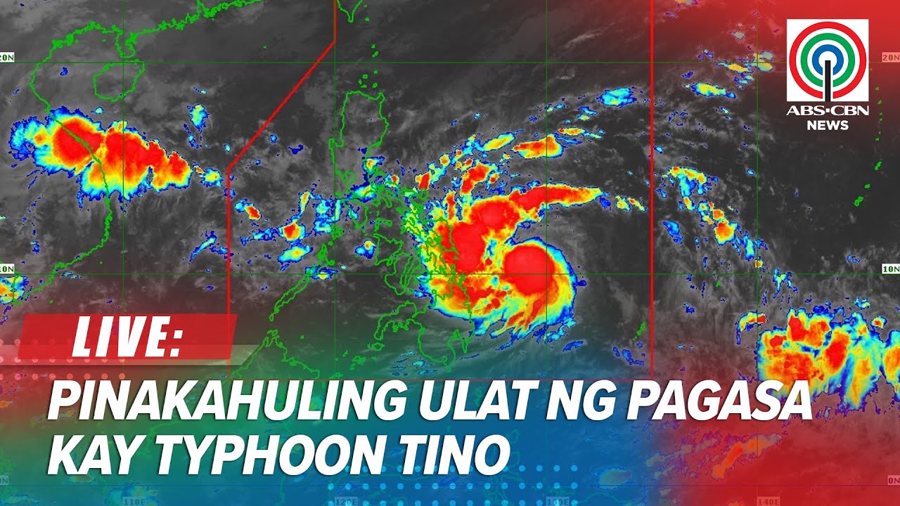 LIVE: PAGASA gives updates on Typhoon #TinoPH