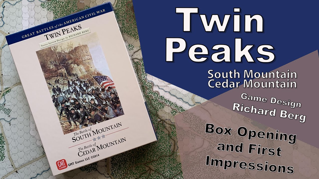 GMT Games: Twin Peaks - Box Opening and First Impressions