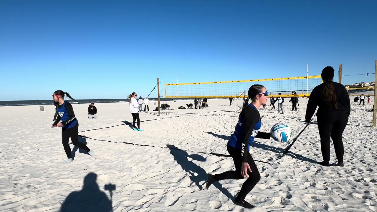 AVA Beach Elite Futures BVCA BeVolley College Showcase Gold Bracket Semi Set 1, Clearwater Beach, FL