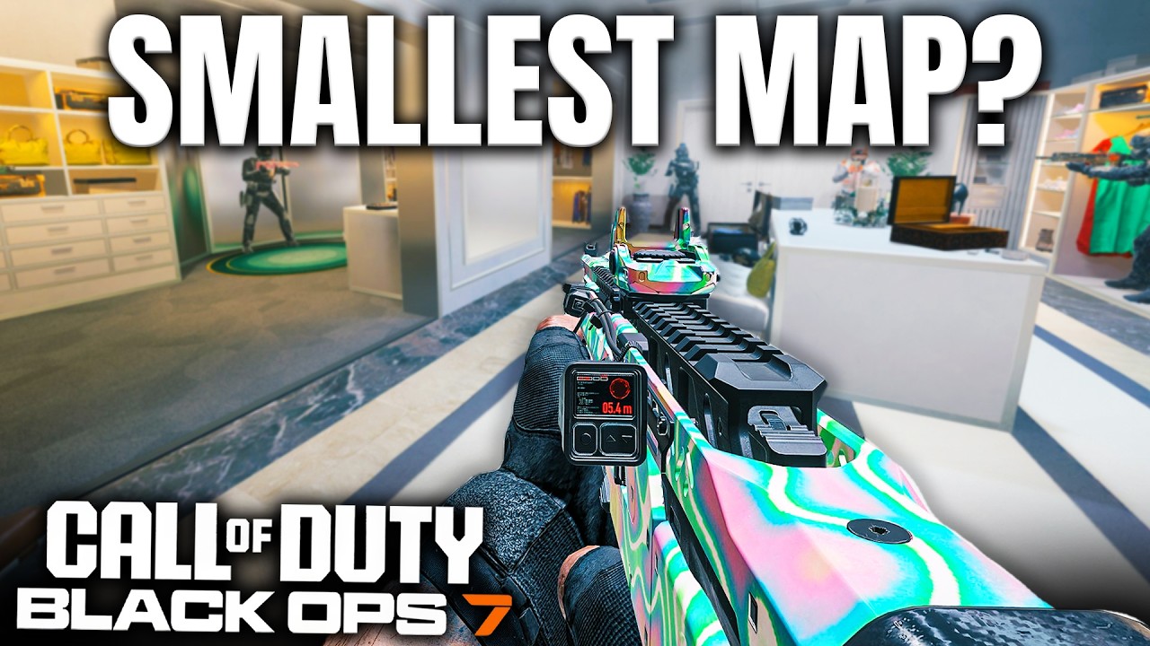 Компания Treyarch добавила в Black Ops 7 САМУЮ МАЛЕНЬКУЮ КАРТУ В ИСТОРИИ...