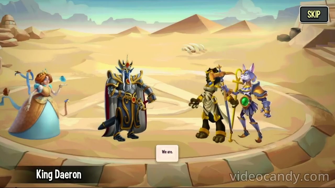 Abyssal Era Saga Ch. 1: Righteous Court I - All Cutscenes - Monster Legends