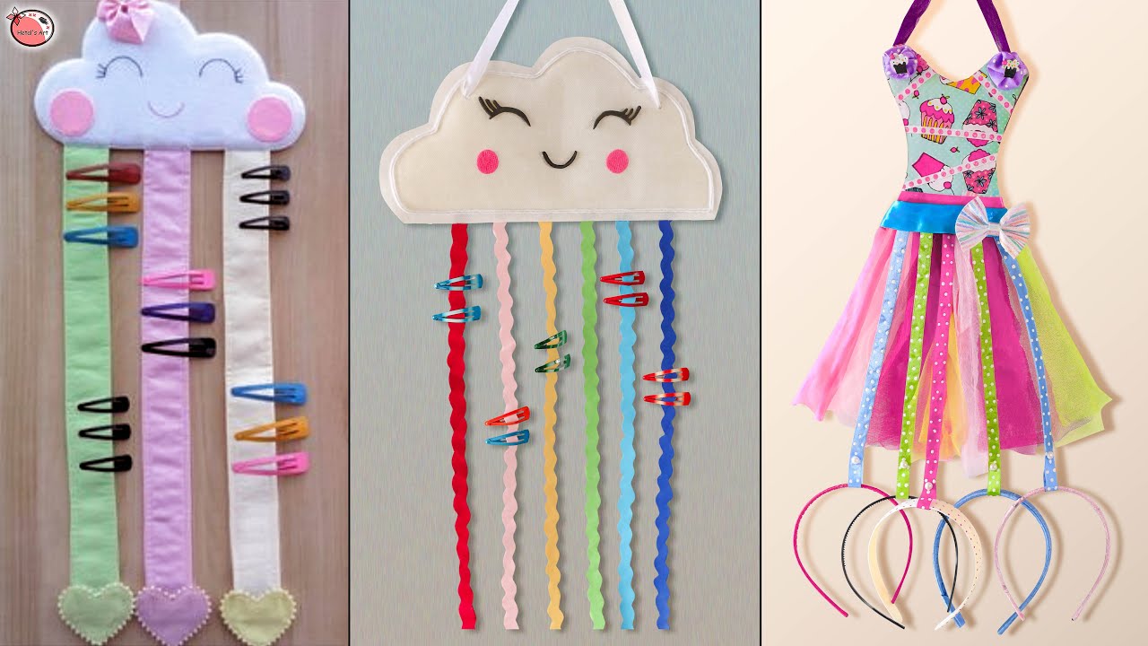 Best Elle!!! Hair Accessories Wall Hanger, Bangle Holders - Organization Hacks! DIY Tutorial