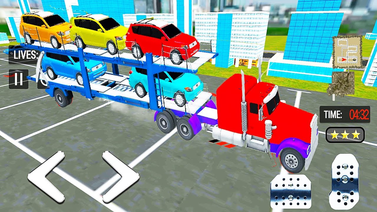 Transportation Cars by Truck (Transporter Games Multistory Car Transport) | Gameplay Android
