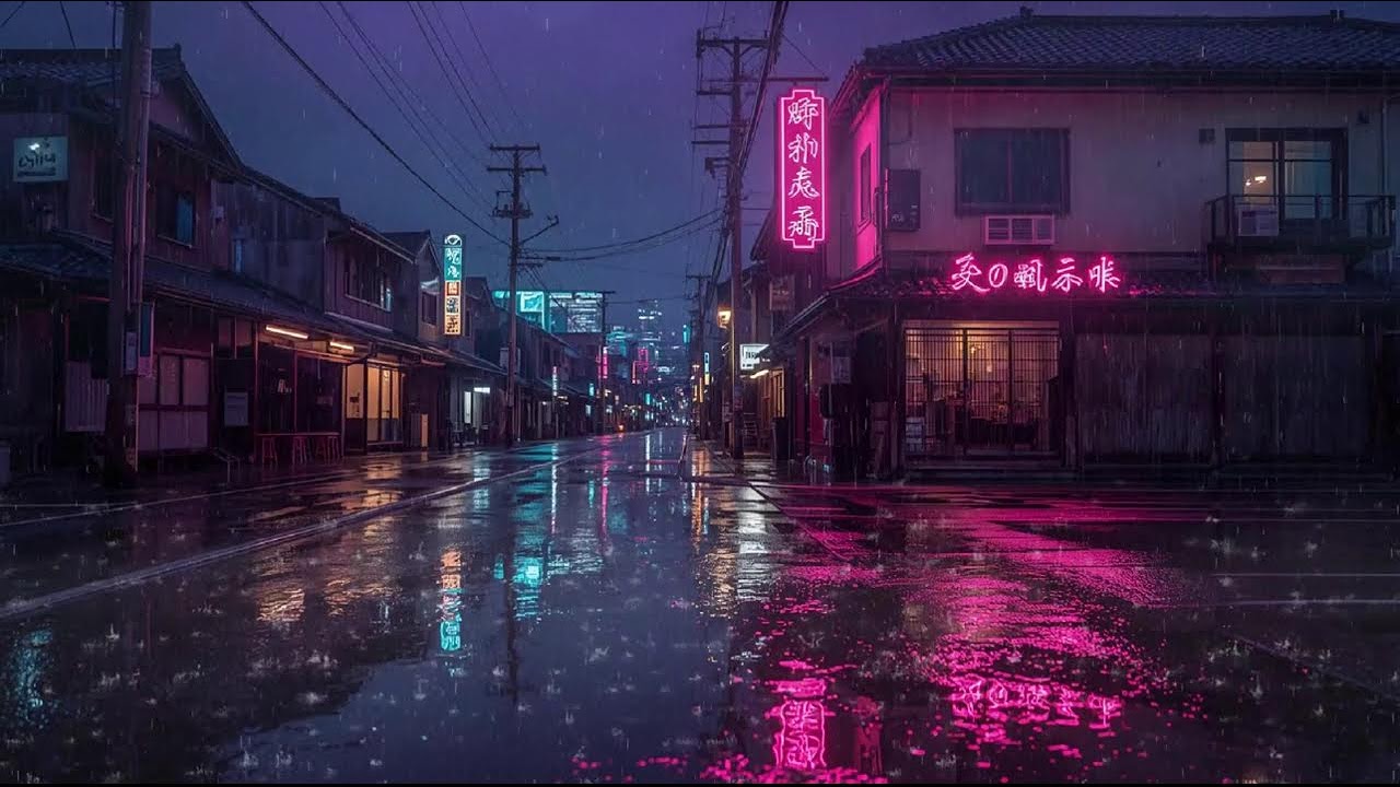 Rainy Night Lofi Mix 🌙 Calm Chillhop Beats to Relax, Study & Sleep #56