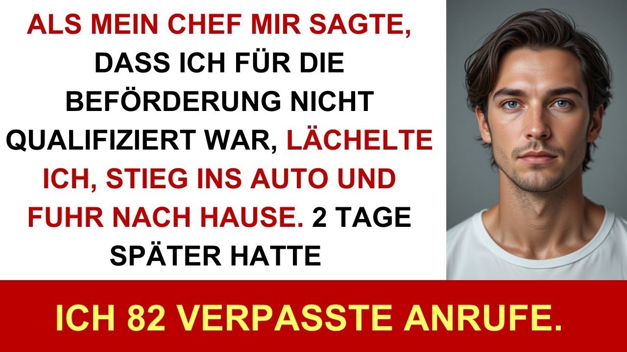 Meine Chefin sagte, ich sei nicht bereit für die Beförderung – also stornierte ich meine Kündigung