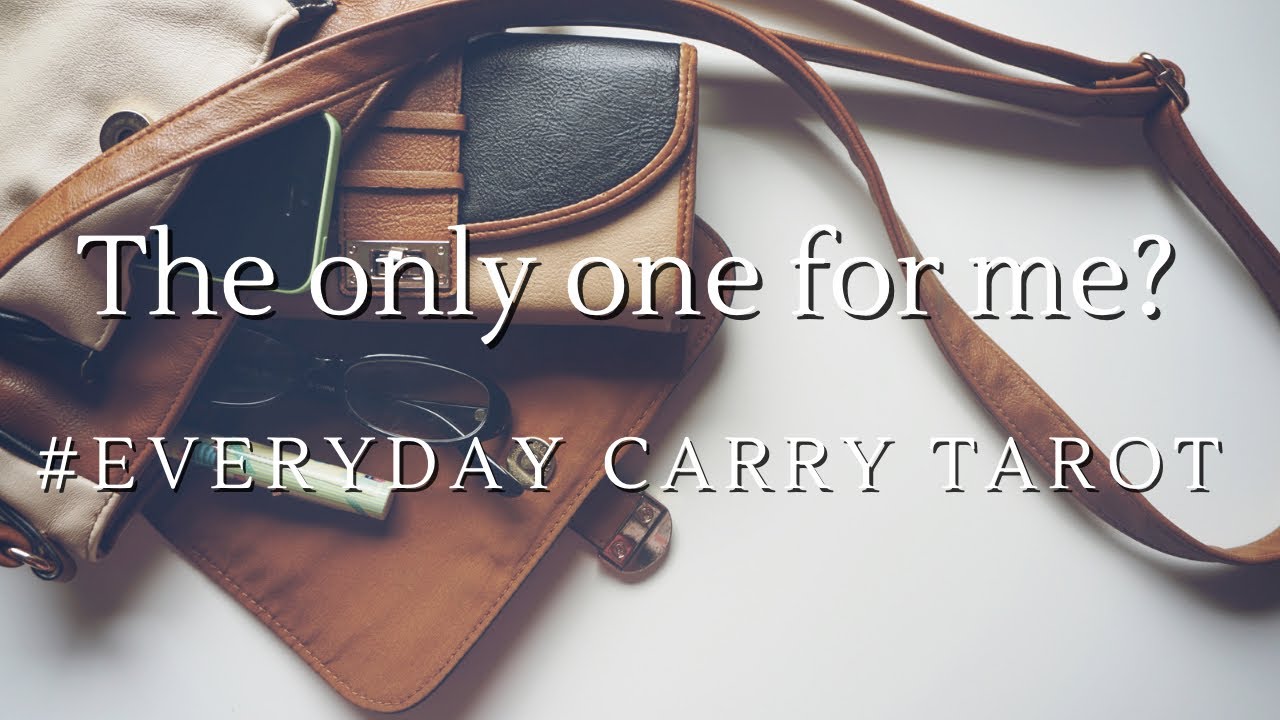 #EveryDayCarryTarot - You’re the one that I want. You are the one…deck. ☺️