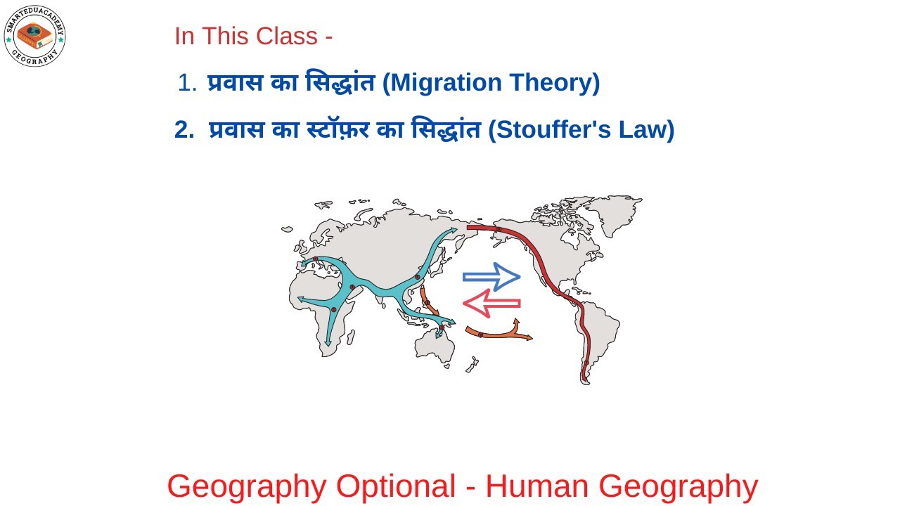 Theory of Migration | Stouffer Law | Illegal Migration | Geography Optional  #humangeography