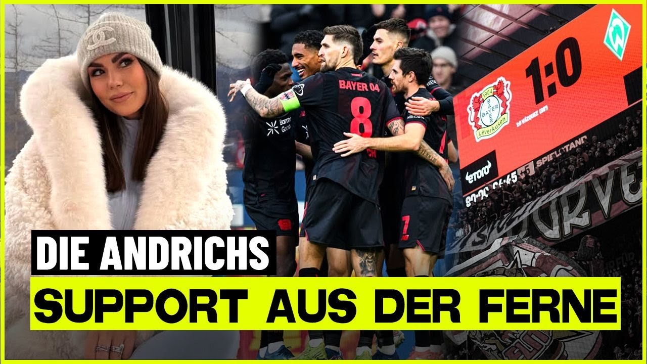 Anfeuern aus der Ferne! Alicia im Winterurlaub