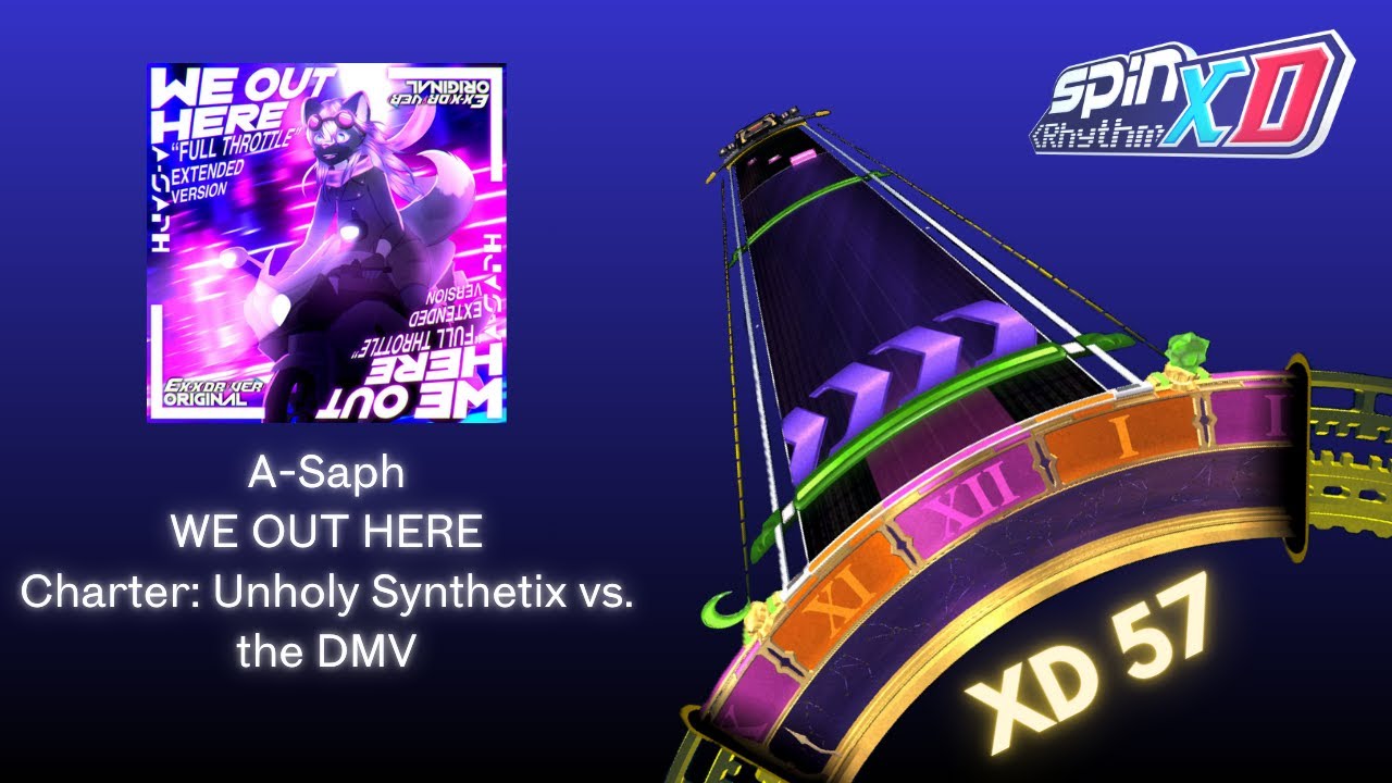 SRXD Custom: A-Saph - WE OUT HERE | Charted by Unholy Synthetix vs. the DMV
