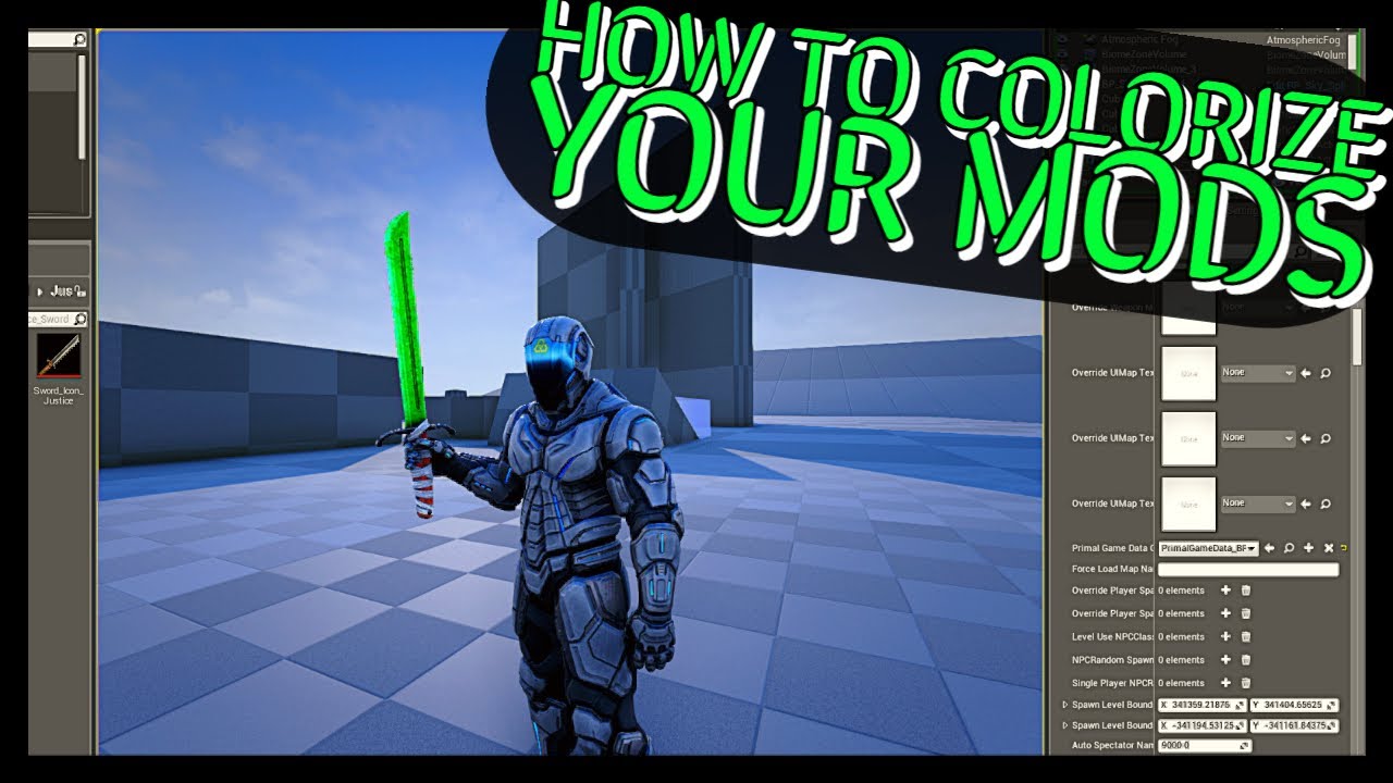 ARK DEV KIT: How To COLORIZE Your Mod! Ark Modding Guide: Part 4