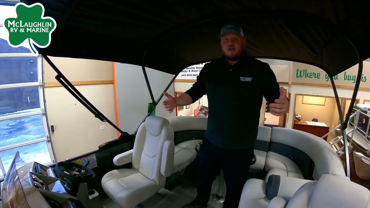 2022 Sylvan Mirage 8520 LZ Pontoon Walkthrough (4K)