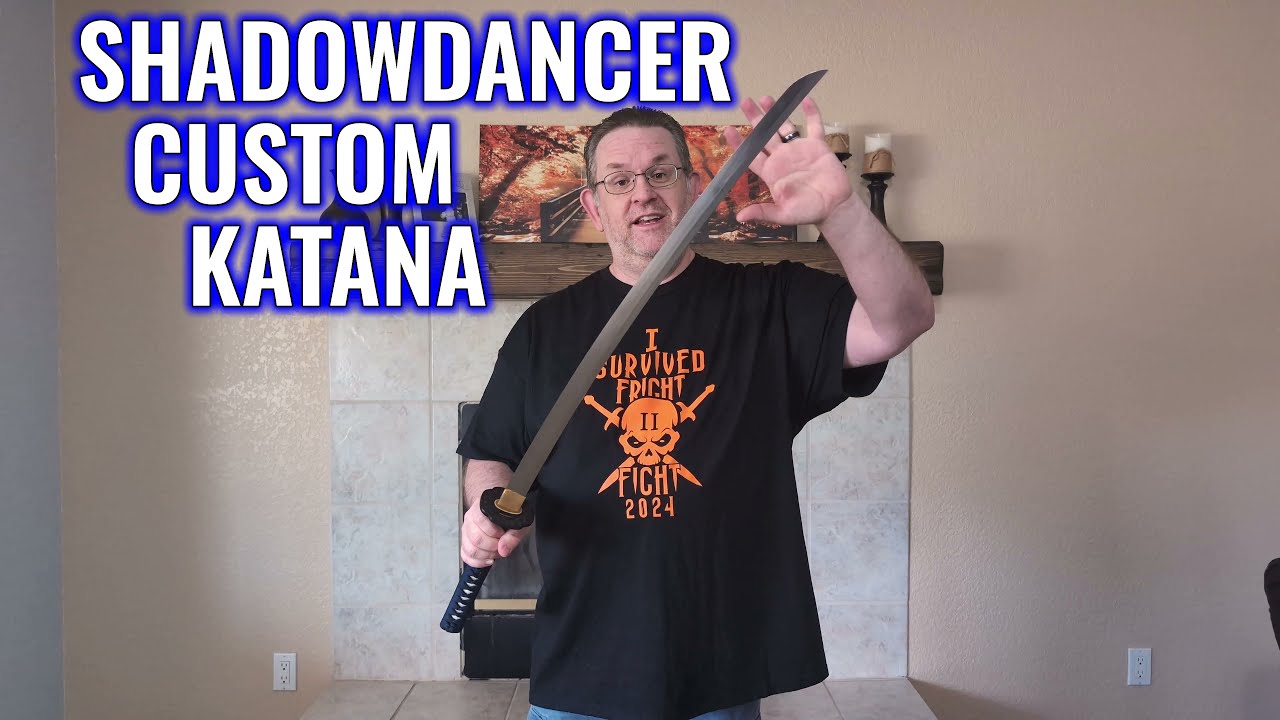 Reviewing a $560 custom katana from ShadowDancer ordered through Swordis