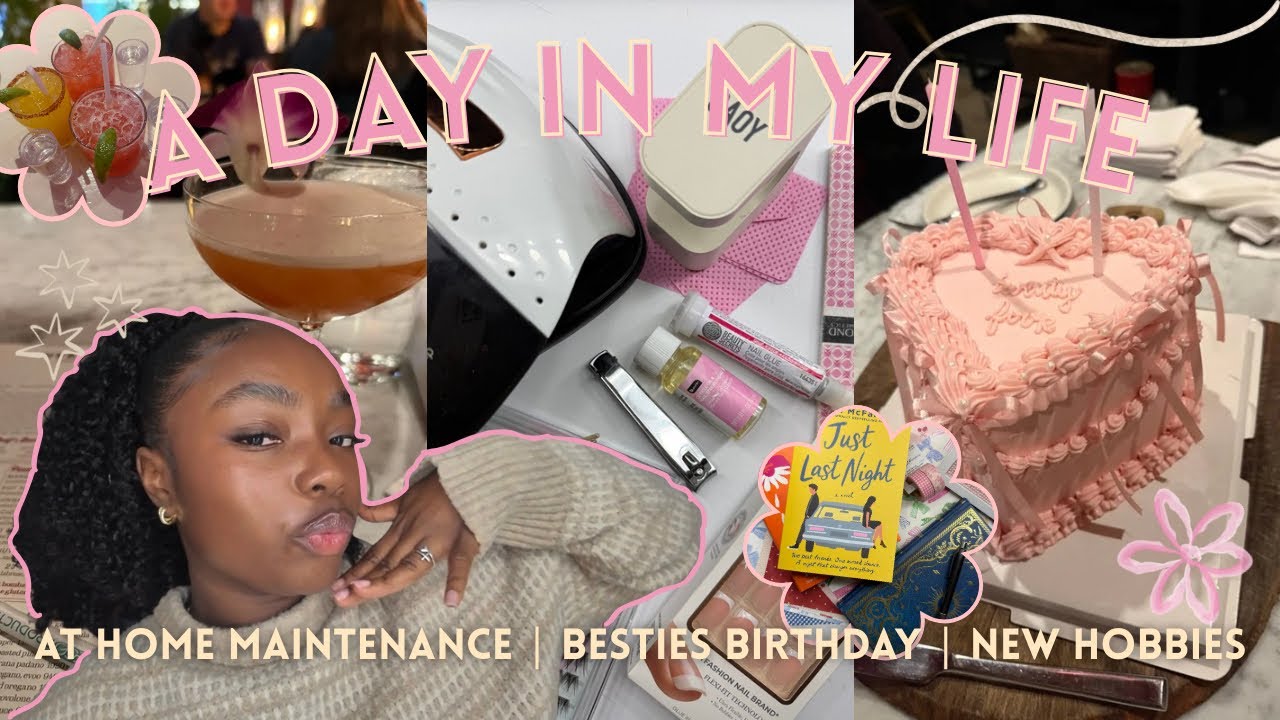 vlog | ⋆˙⟡ spend the day with me! ⋆‧°𓏲ּ𝄢 (grwm, birthday festivities, chit chat & more!)