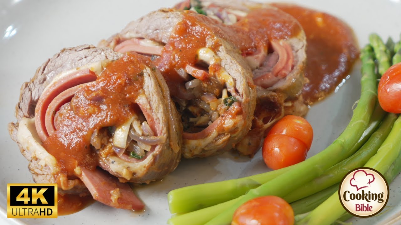 The Best Stuffed STEAK With A ROYAL Flavor That Will Drive Your Guests Crazy!😜