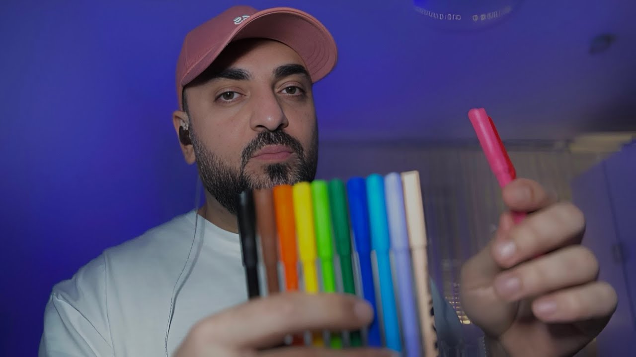 Asmr|Drawing On Your Face