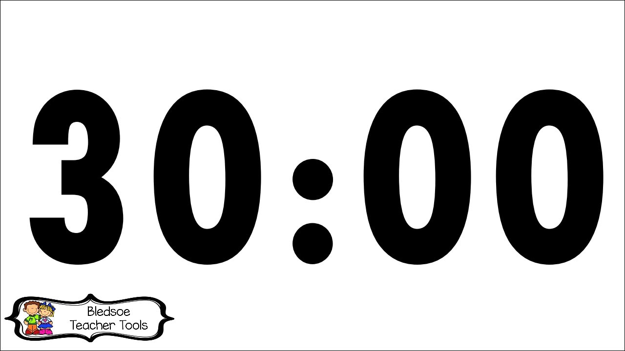 30 Minute B&W Background Change Timer