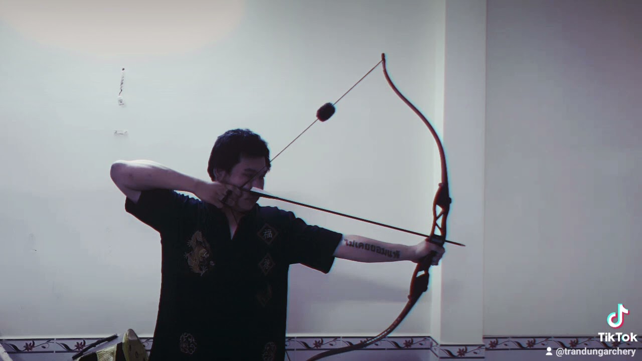 Tập Luyện Kĩ Thuật Bắn Cung Trần Kh&ocirc;ng Phụ Kiện ( Barebow Technique Training )