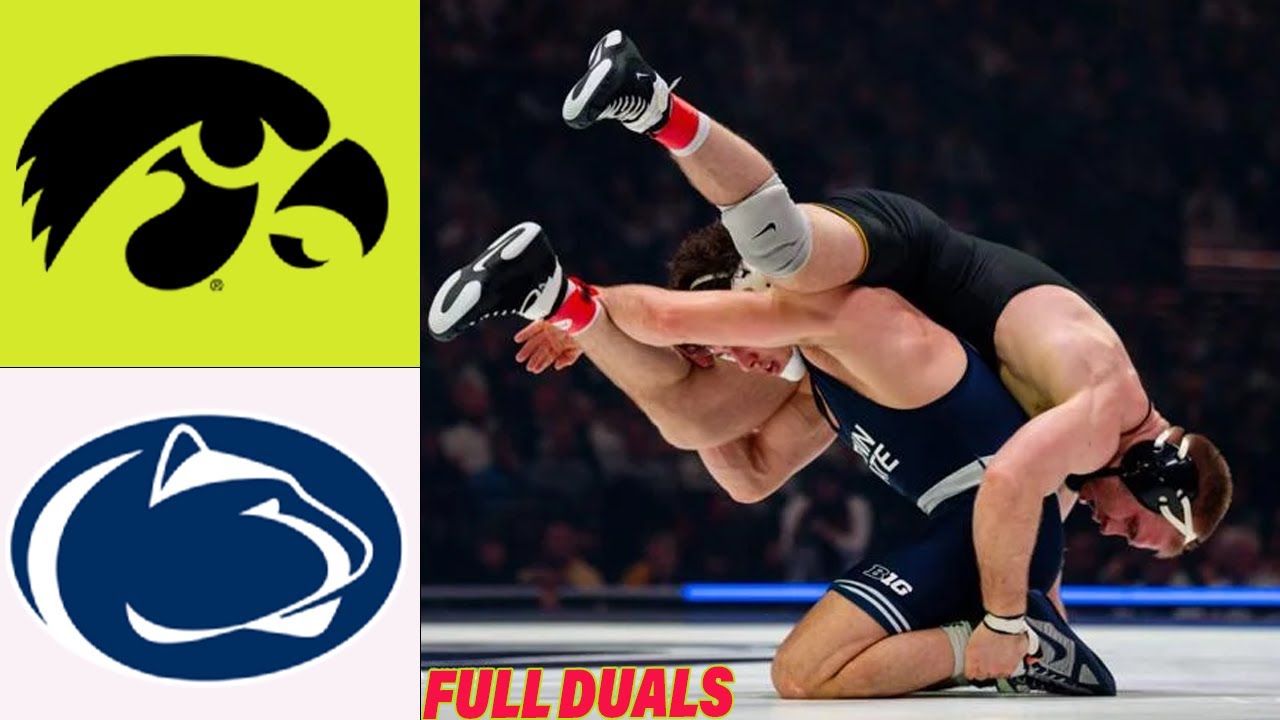 Penn State  Vs  Iowa  | Full Duals  | Jan 16 2026 | Men's College Wrestling 2026 Today