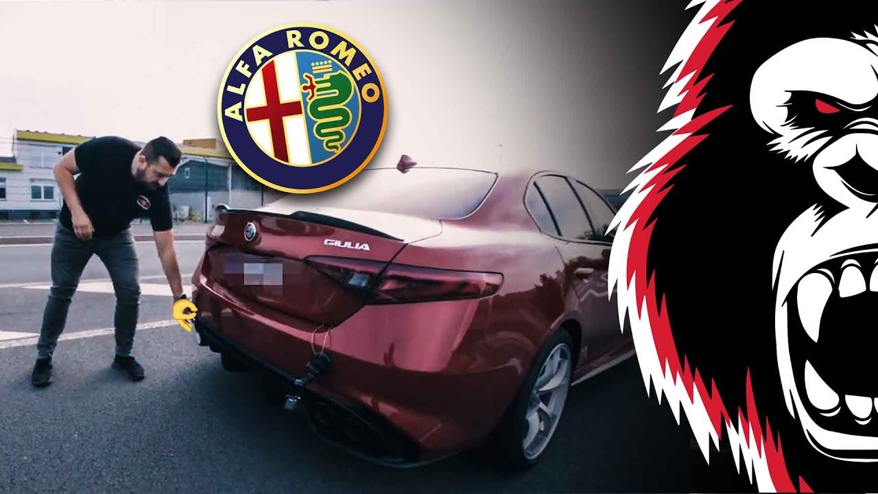 Alfa Romeo Giulia QV | Klappenabgasanlage made by Workshop No.05 