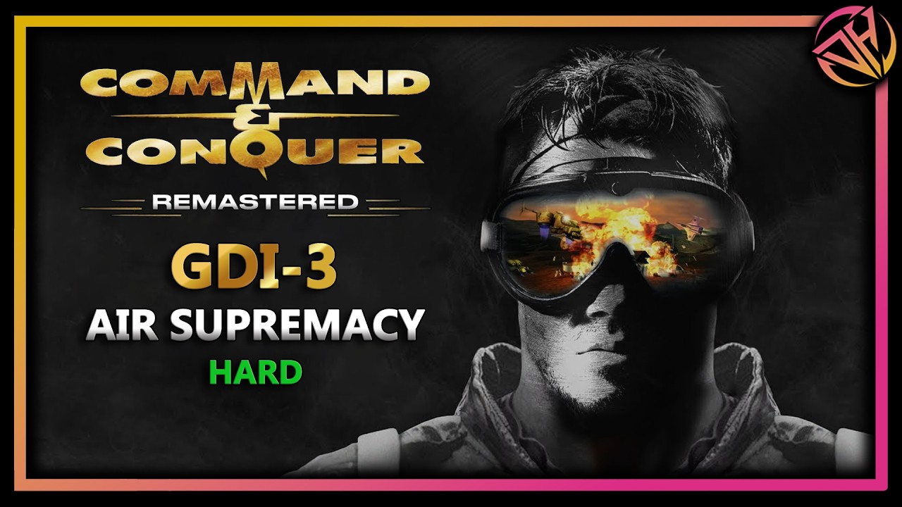 GDI 3 - Воздушное превосходство | Прохождение кампании Command & Conquer на сложном уровне (C&C R...