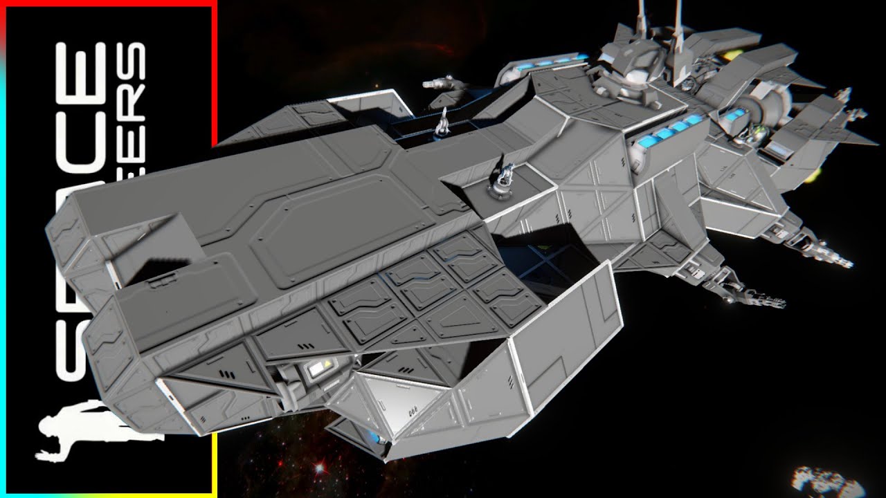 The Line Breaker Corvette! - Space Engineers