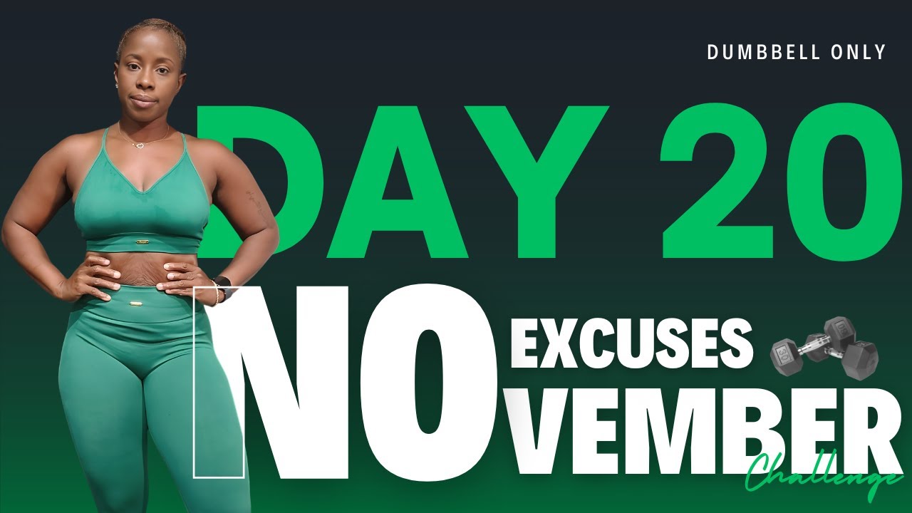 Day 20 | Total Body Fat Blast | No Excuse November