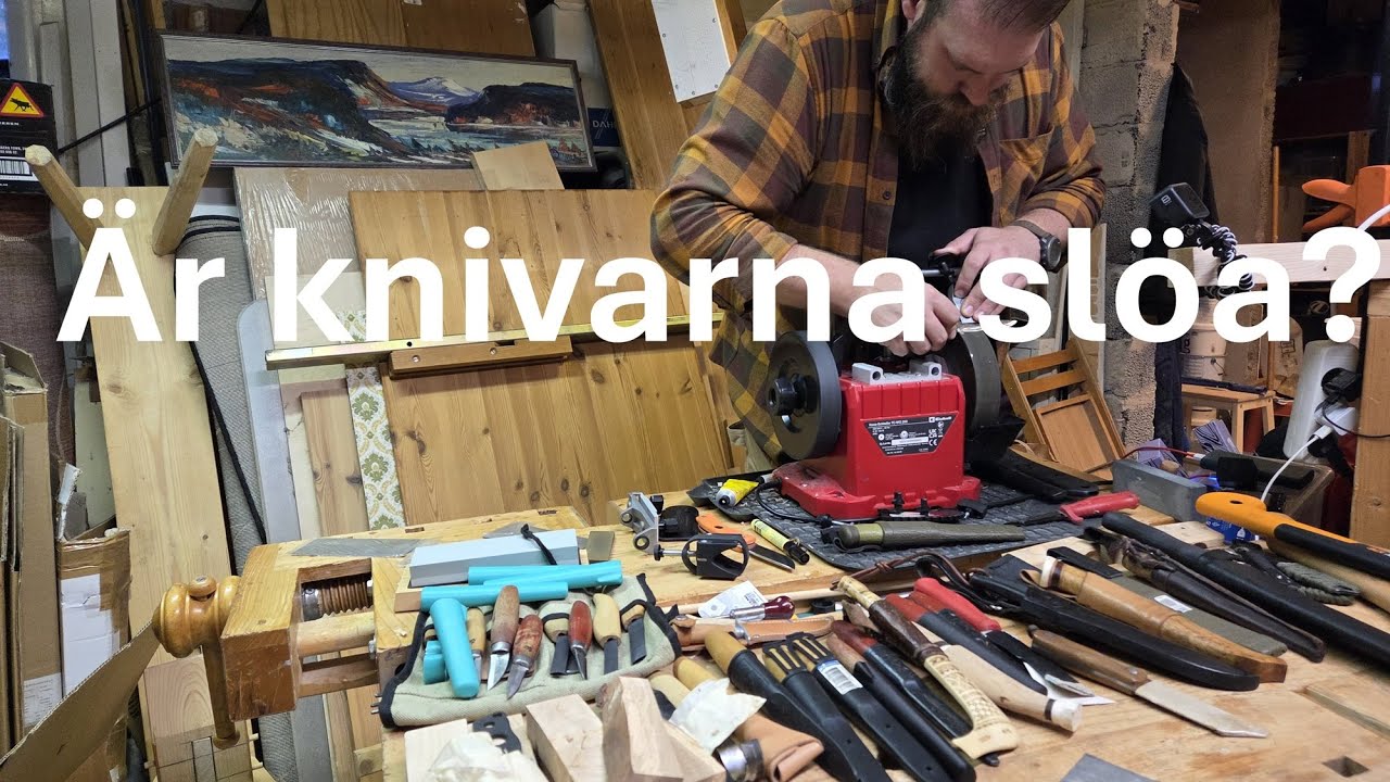 Knivslipning  del 1