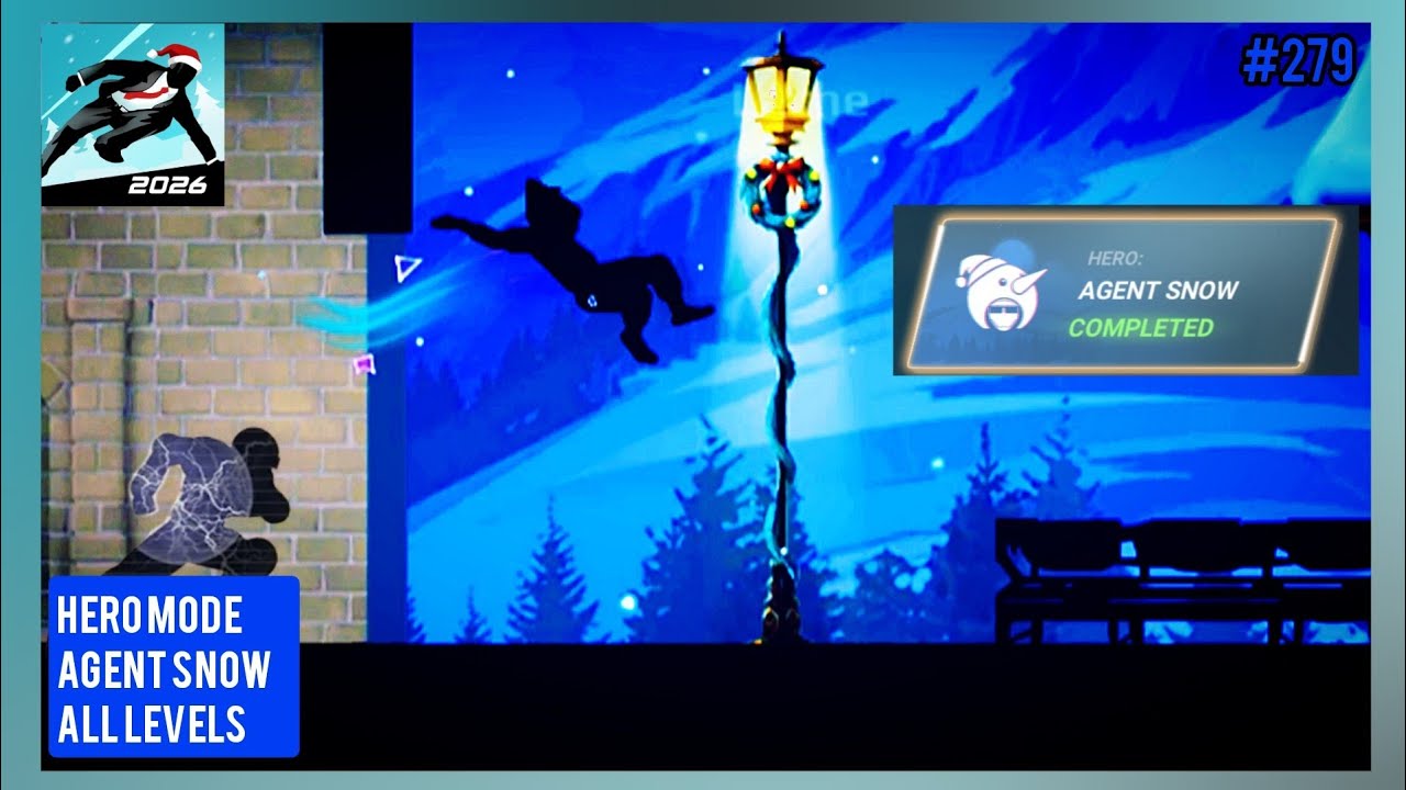 #279 HERO MODE AGENT SNOW ALL LEVELS ➲ Vector 2.8.0