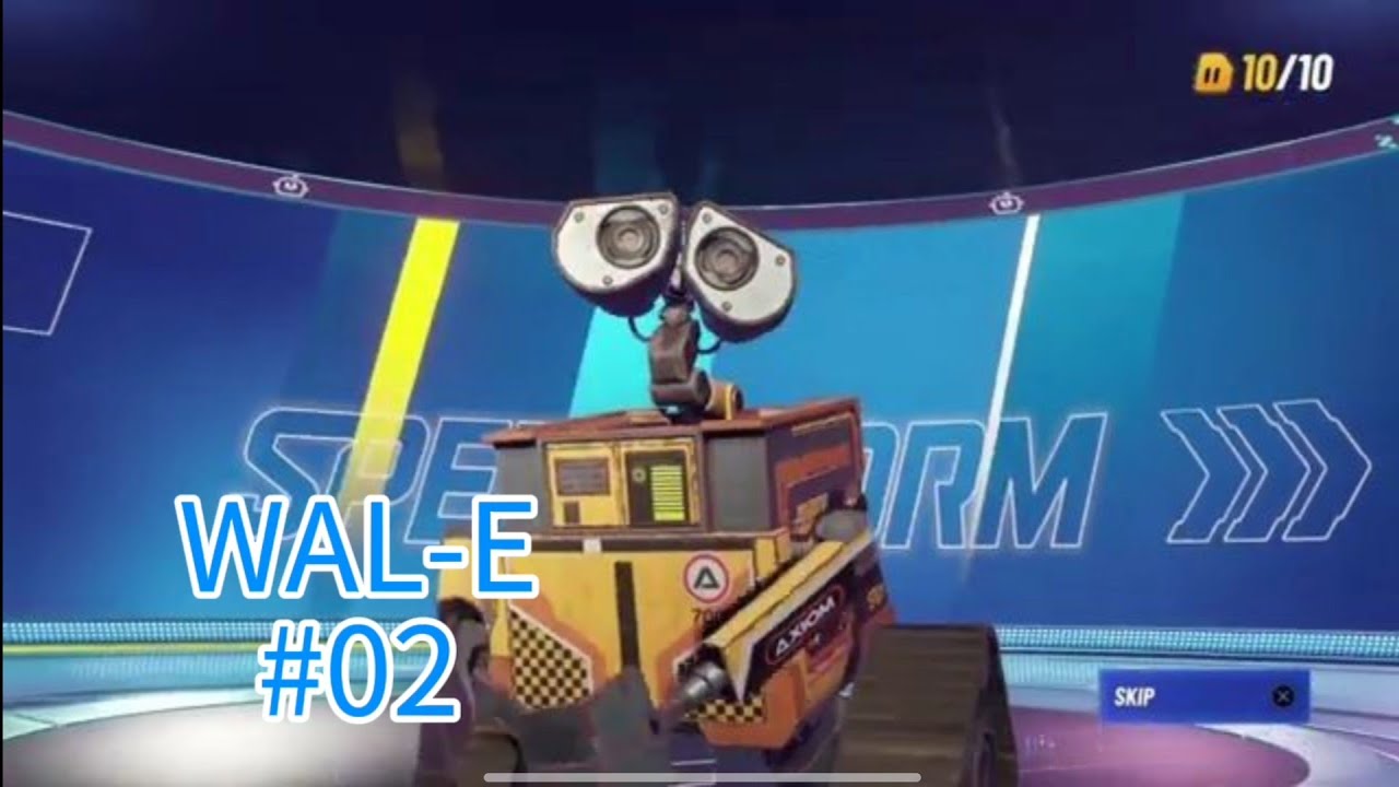 Racing with WALL-E 😀| Disney Speedstorm PART-2 #disneyspeedstorm #wall-e #combat #racing 