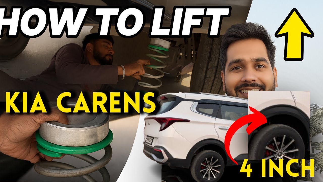 🔥 Front and Rear shocker lift ￼/ Innova Crysta से भी ज़दा कंफर्टेबल￼ हो गई है / ￼Kia suspension ✔️￼￼