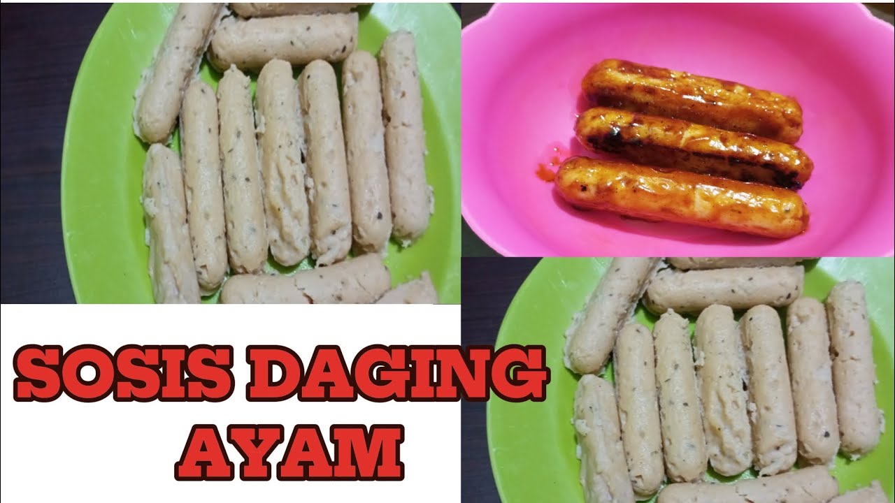 SOSIS AYAM HOMEMADE STOCK FROZEN FOOD DI RUMAH