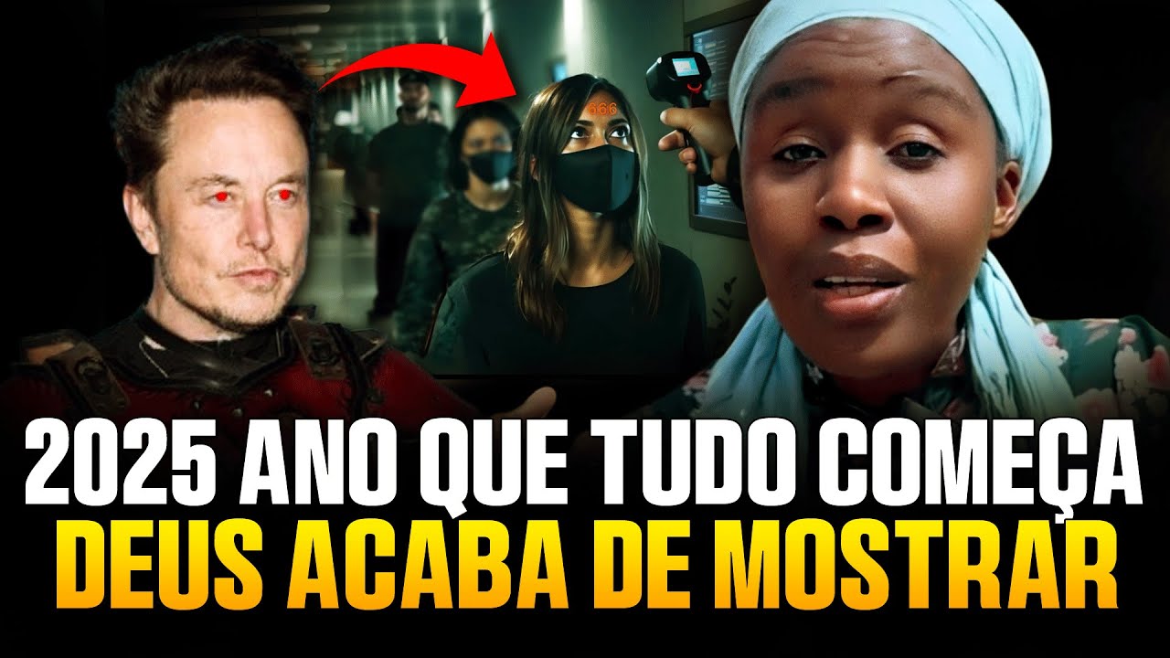 Irmã da NIGÉRIA conta EM DETALHES o que Deus lhe mostrou sobre o ano 2025 e o ANTICRISTO Muito sério